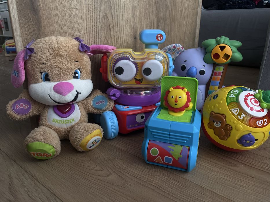 Zabawki interaktywne fisherprice grajace