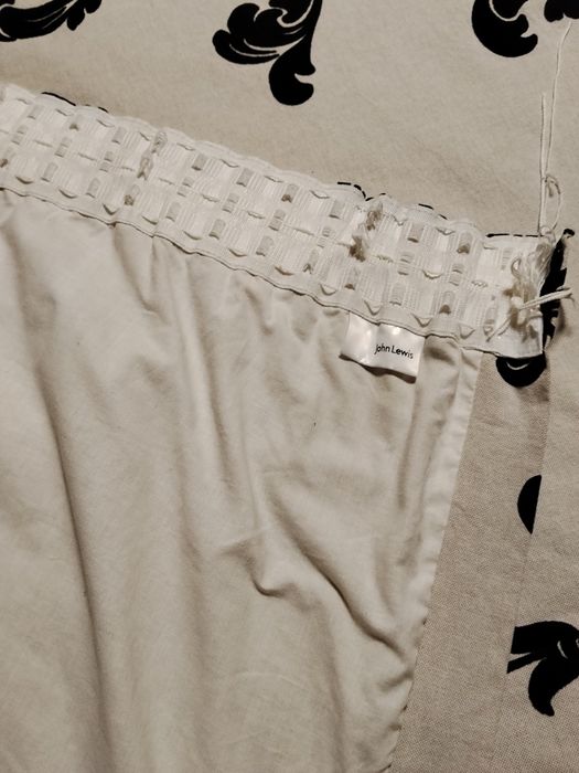 Штора широка  сірий/чорний