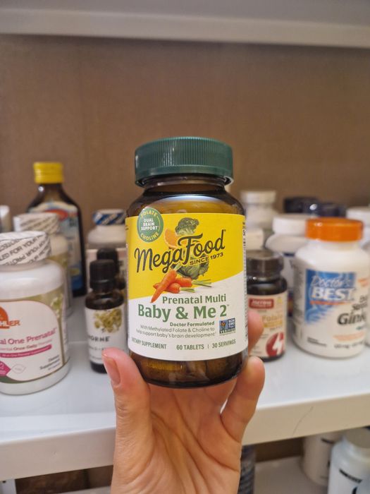 MegaFood, витамины для беременных и кормящих  60 таблеток