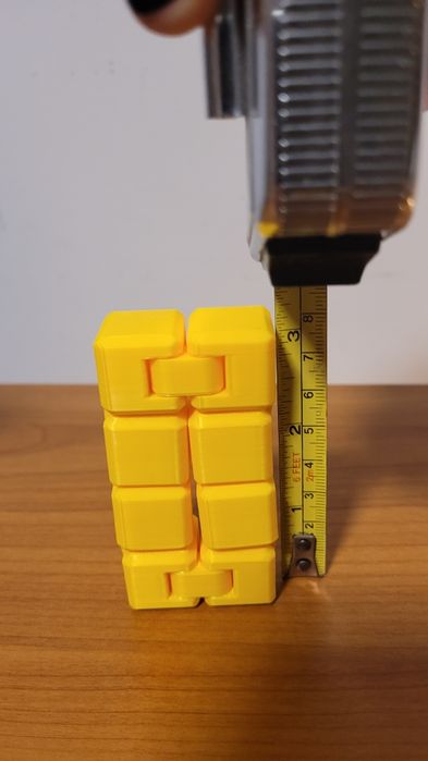 Cubo Infinito Antistress (Infinity Cube) - Impressão 3D