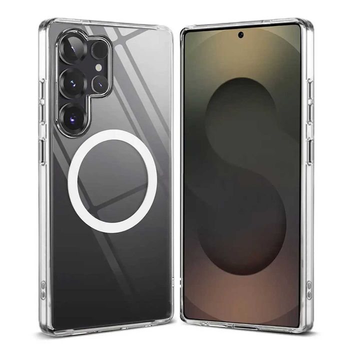 Чехол 1stcase Advanced Hybrid Magnetic Samsung Galaxy S25 Ultra White