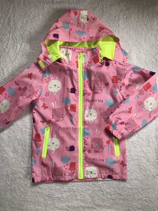 Вітровка дощовик 134 см + шапка