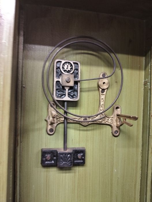 Stary zegar linkowy Gustav Becker