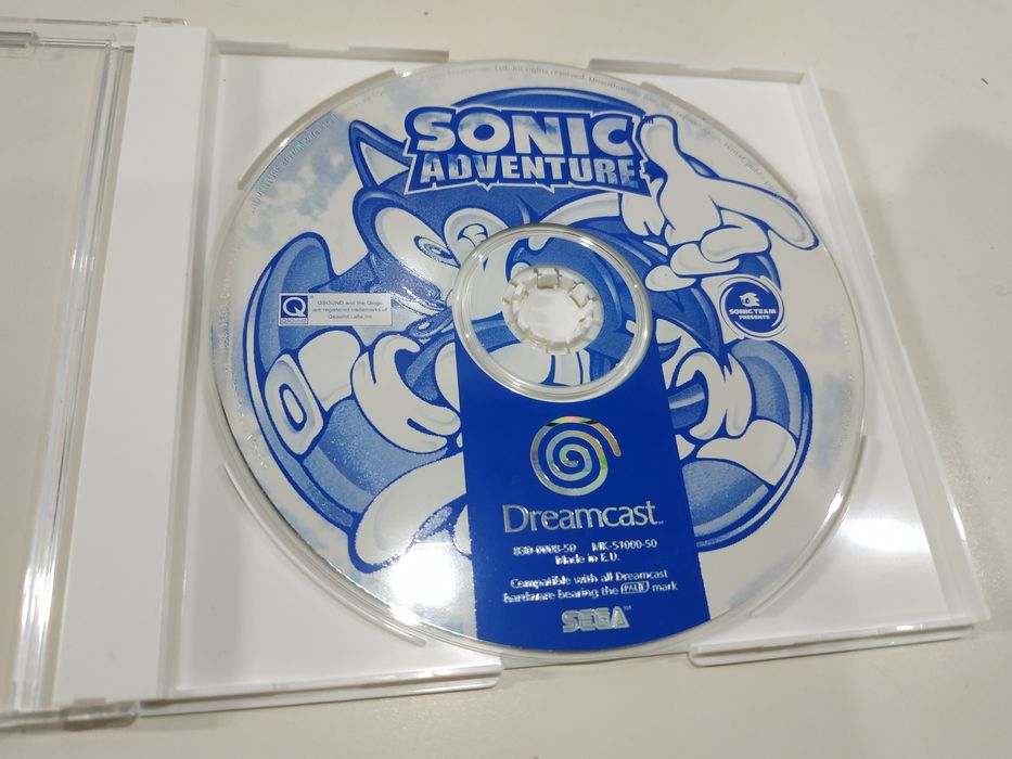 SEGA Dreamcast Jogo Sonic Adventure