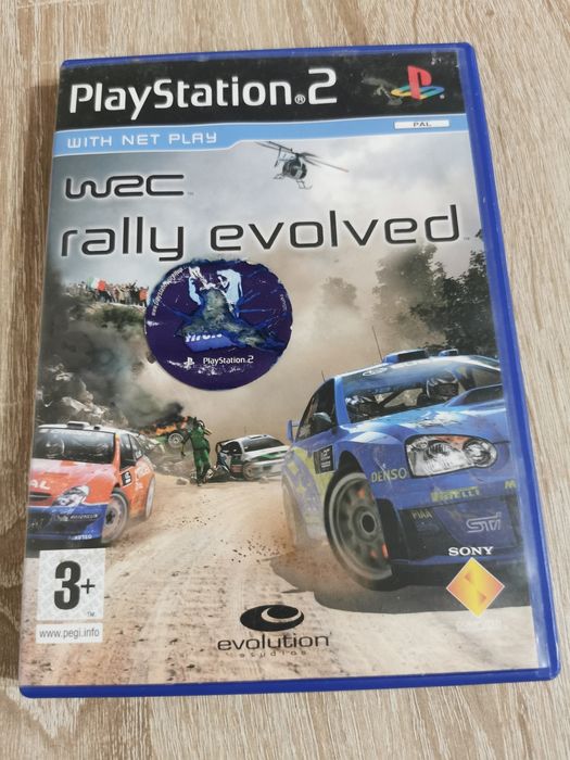 WRC rally evolved PS2