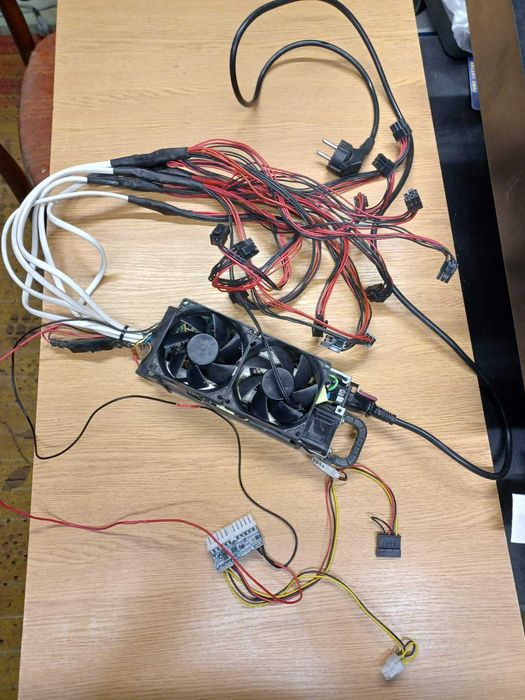 Блок живлення майнінг 1000w кастом 6+ карт