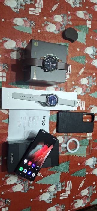 Pack Samsung S21 Ultra/Xiaomi Watch 2 e Huawey GT 2