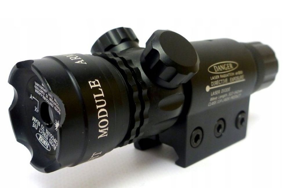 Celownik Laserowy Czerwony Luneta Wiatrówka Broń