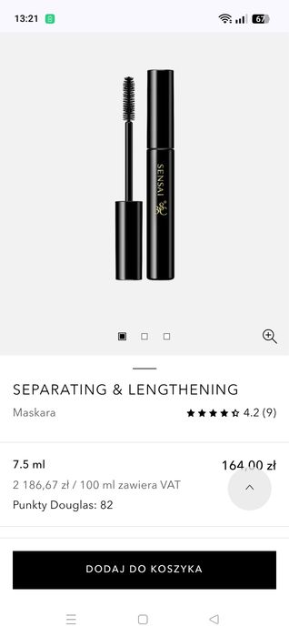 Sensai Maskara 38 'C Separating & Lengthening