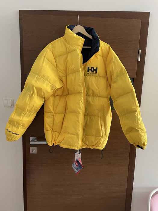 Helly Hansen hh reversible puffer jacket granatowa żółta XXL 2XL NOWA