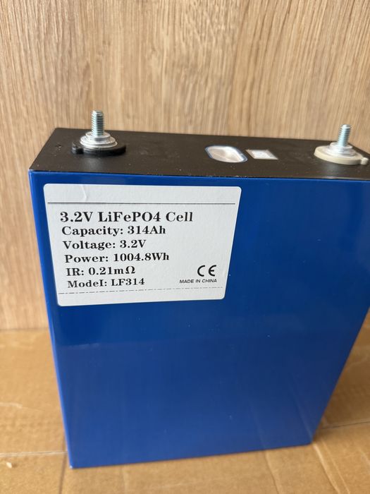Lishen 314 Ah 314Ah LiFePO4 lifepo4 акумулятор ячейка