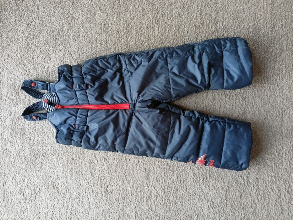 Spodnie zimowe 86 na szelkach