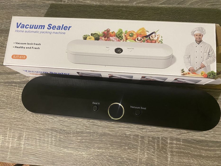 Вакууматор , вакуматор пакувальник їжі кухонний для дому упаковщик еды