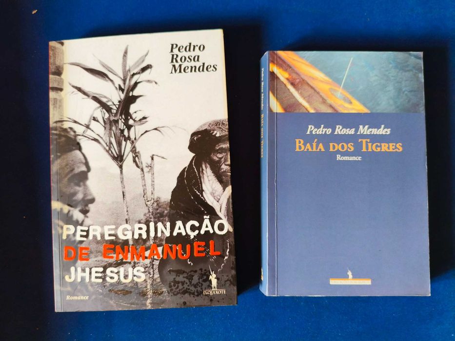 Lote 2 Livros Pedro Rosa Mendes - Grandes Obras Premiadas (Dom Quixote)