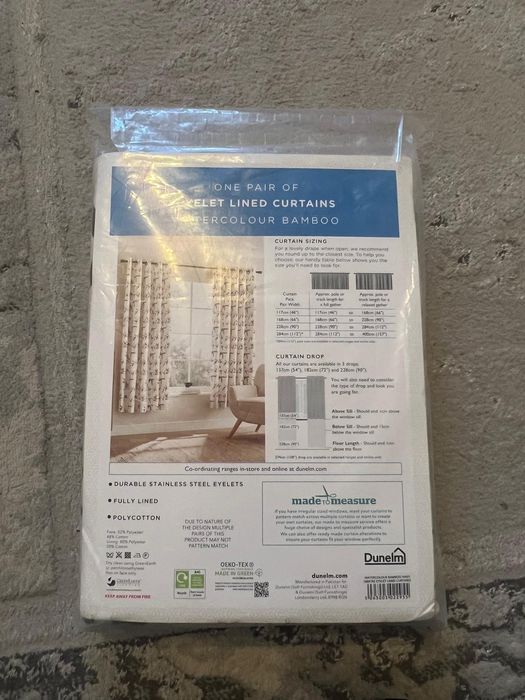 Nowe zasłony do pokoju liście