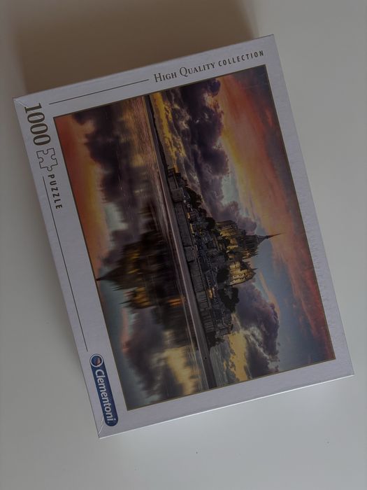 Puzzle 1000 Clementoni | nowe | monte saint michel