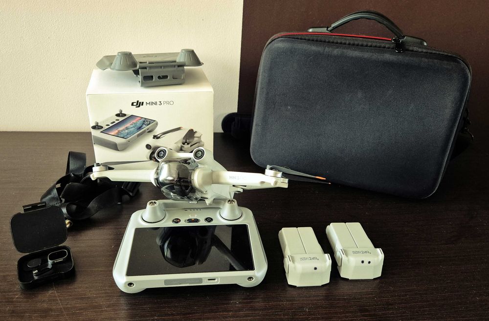 dron DJI mini 3 pro z dodatkami