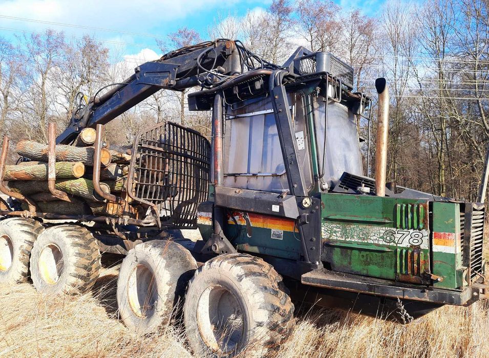 forwarder fmg części dźwig koła zwolnice tandem pompa