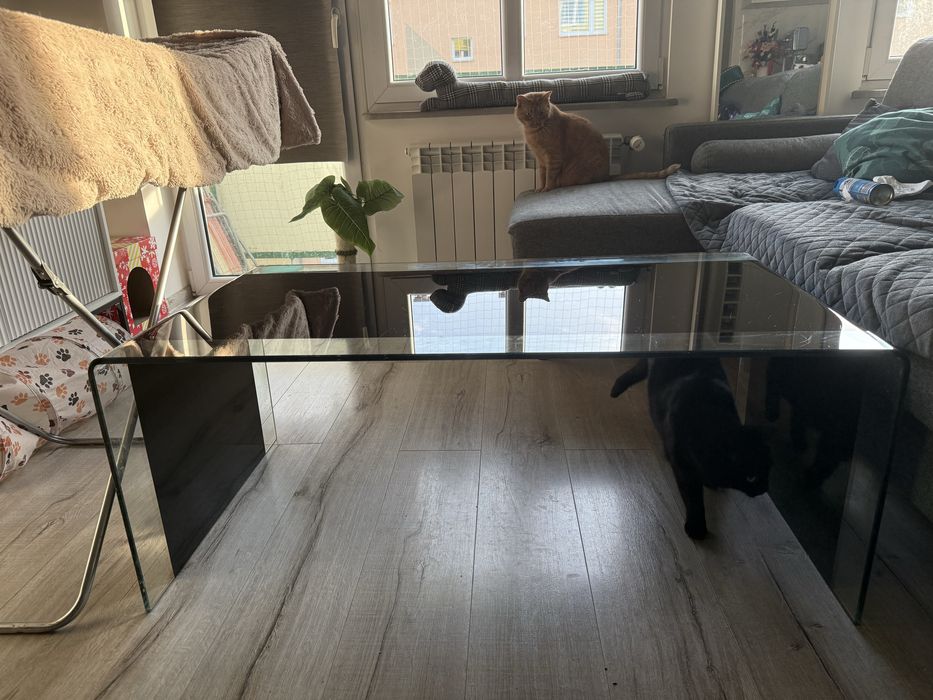 Stolik kawowy szklany