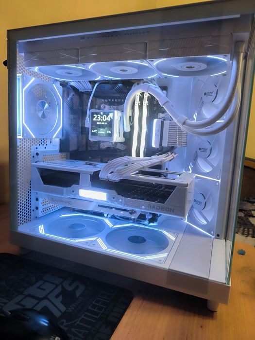 Корпус ПК NZXT H6 flow  white