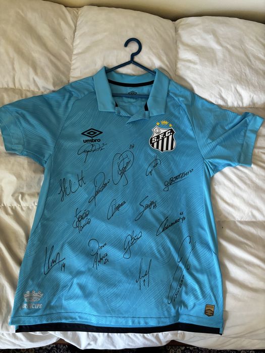 Camisola Oficial Santos Neymar Jr Assinada pela Equipa