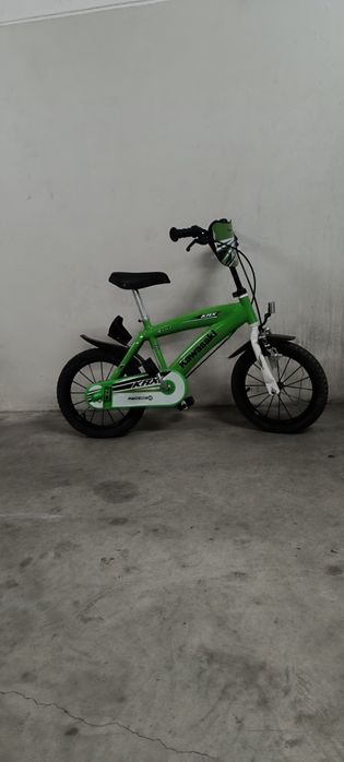 Bicicleta Kawasaki criança aro 20 verde
