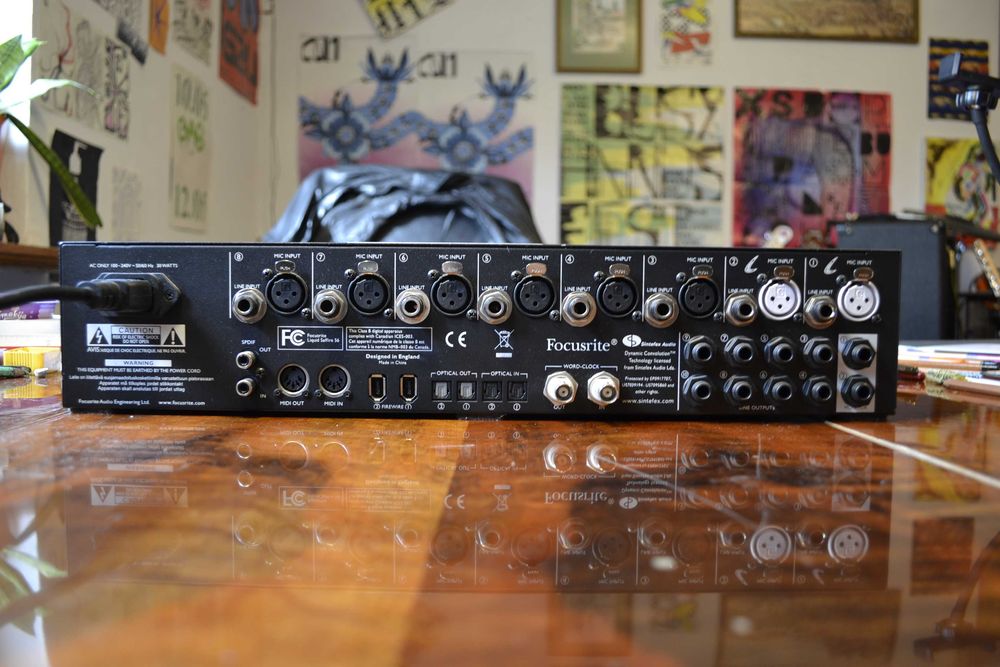 interfejs audio focusrite saffire liquid 56