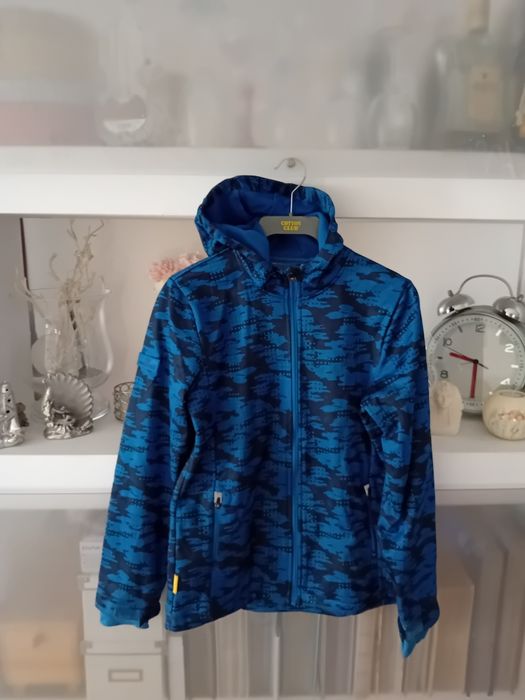 Kurtka softshell chlopieca wodoodporna 158/164