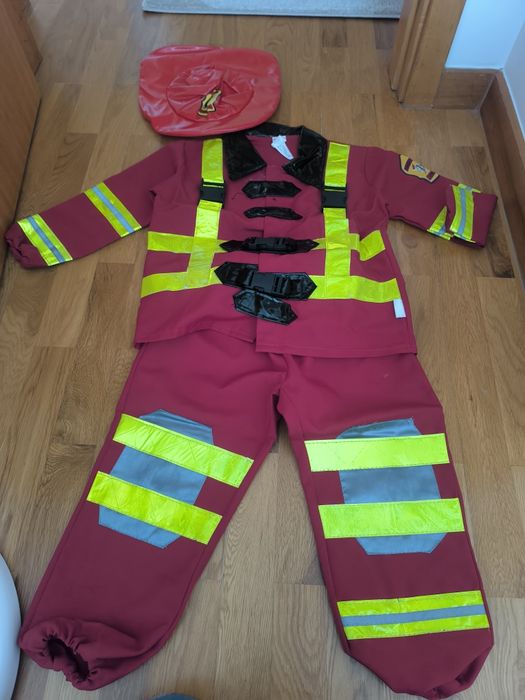 Fantasia Carnaval Bombeiro