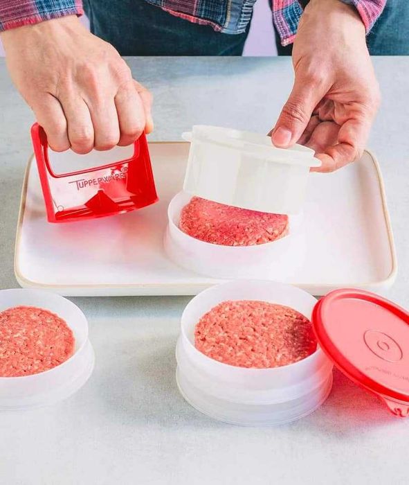 moldador hambúrgueres tupperware64585252851073121