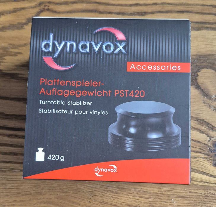 Stabilizator/ Docisk  Dynavox do gramofonu PST420
