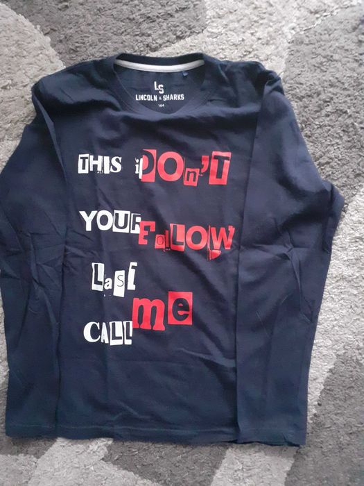 Bluzy chłopięce 3 szt. rozm.164