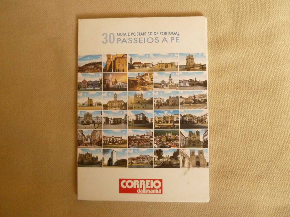 postais de Portugal de passeios a pé