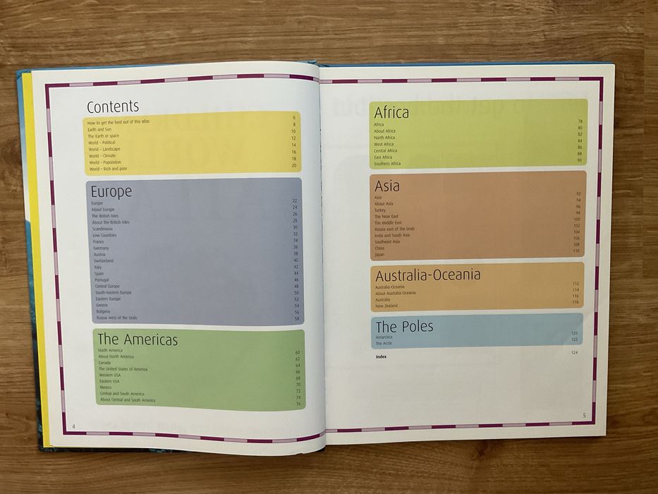 książka dla dzieci po angielsku - Children’s World Atlas