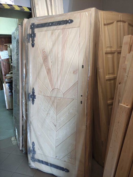 Drzwi zewnętrzne 60mm ocieplane Kute zawiasy JODEŁKA