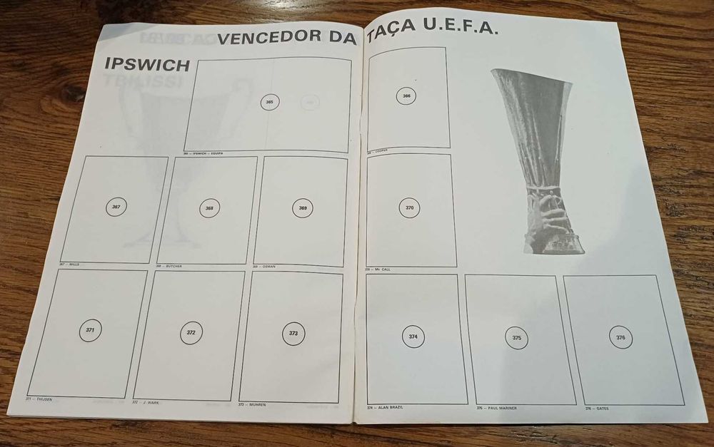 Campeões de Futebol 81/82 - Caderneta de Cromos – Futebol