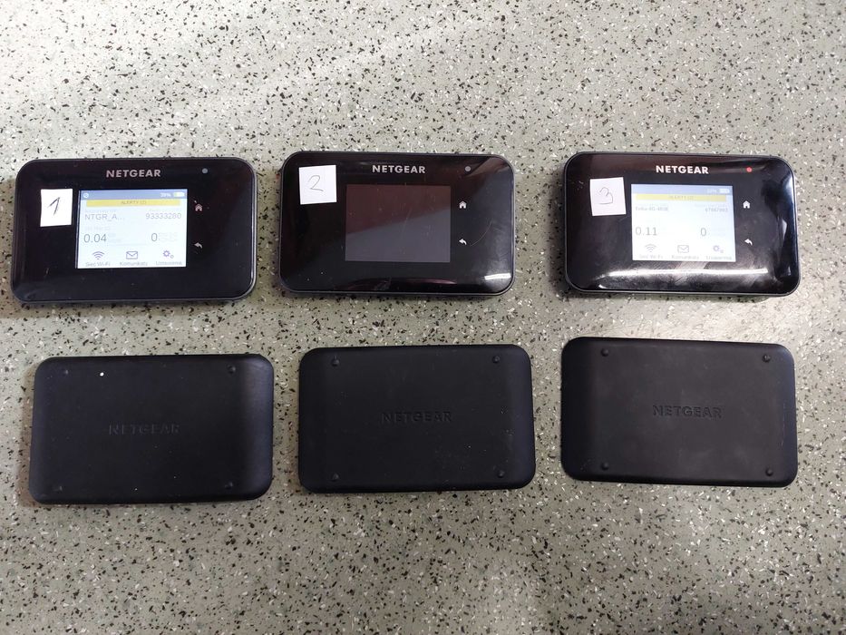Routery bezprzewodowe LTE 4G Netgear AirCard 810s - 3 sztuki