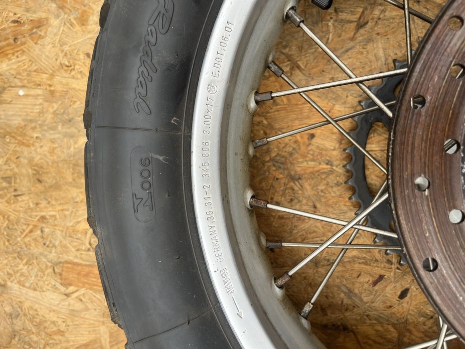 Roda traseira BMW F 650 GS