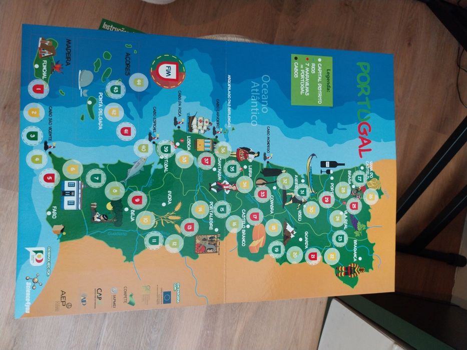 Jogo de Tabuleiro “Quiz Portugal Sou Eu” com + de 400 Perguntas