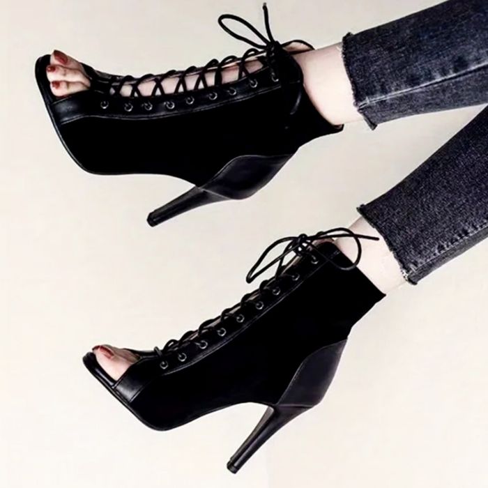 Туфли для хай хилс (High heels), бачаты , Замшевые , с каблучком 9.5см