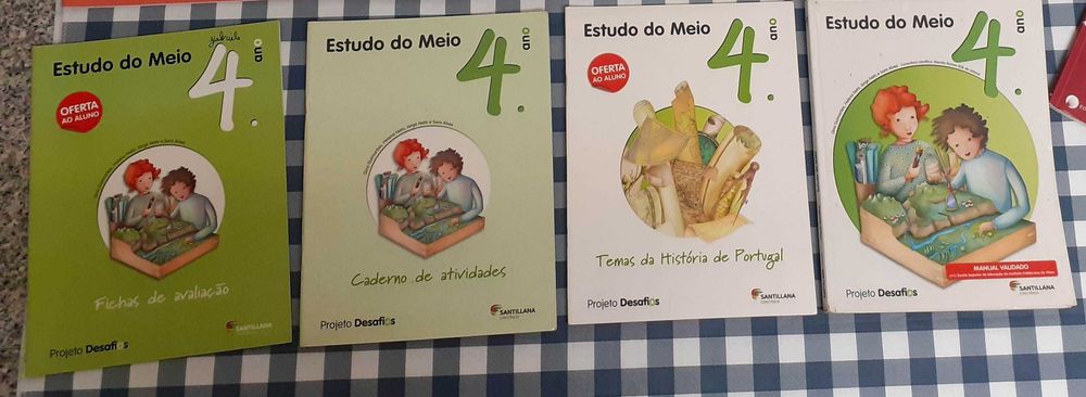Projeto Desafios: (Santillana) - 9 Livros - 4º Ano64586201483777122