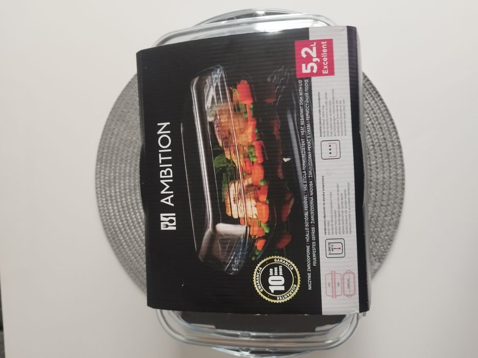 Naczynie żaroodporne 5,2 L