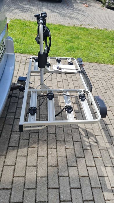 Bagażnik Eufab, na hak , na cztery rowery