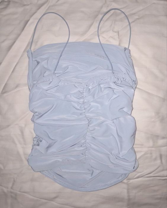 Майка-топ на брителях