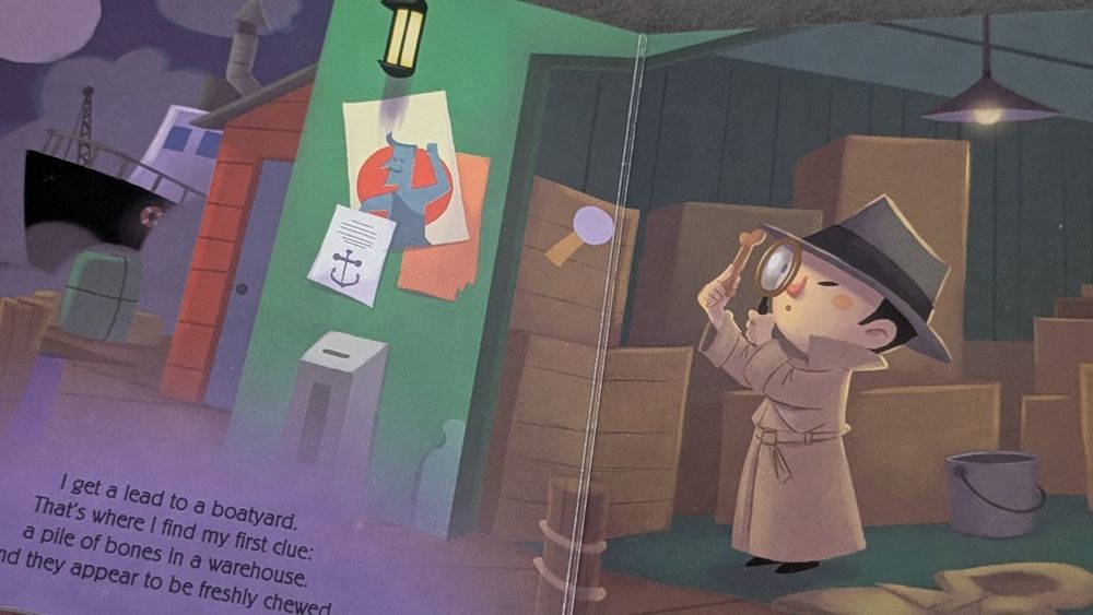 Дитяча книжка картонка Detective Dan's Incredible Caper англійська