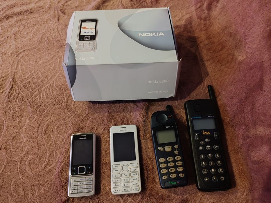 Nokia,5110,6300,206 Siemens S8