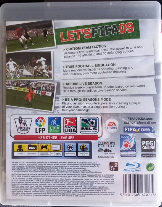 FIFA 09 PlayStation 3