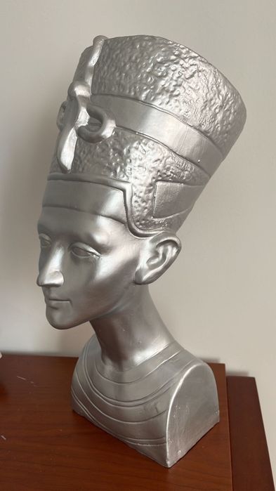 Peça decorativa • Estatueta Cabeça Egípcia
