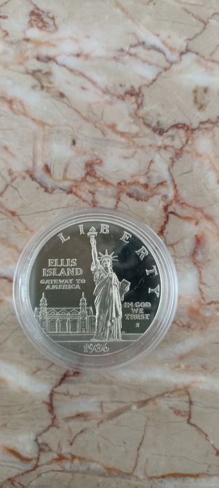 Moeda de prata de 1986  Estados Unidos