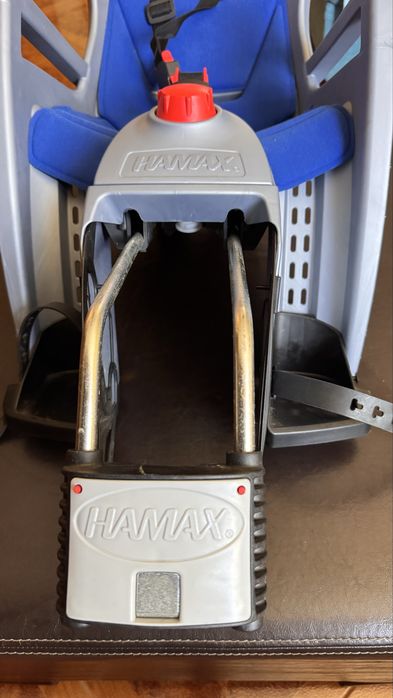 Porta bebé para quadro de bicicleta Hamax Siesta até 22kg
